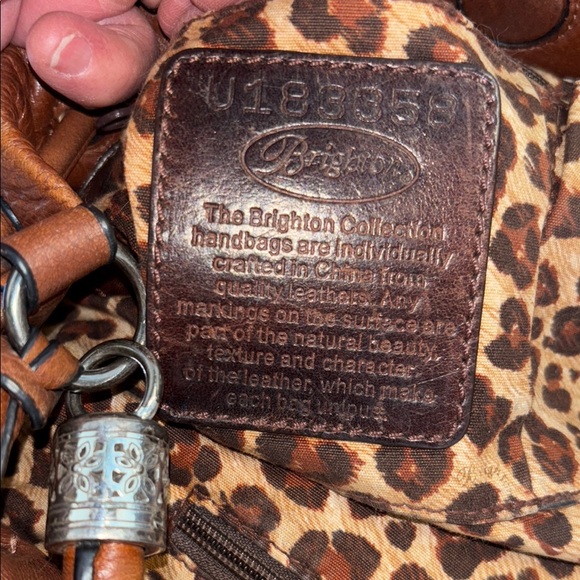 Brighton two tone Leather Women's Bag - Picture 11 of 16